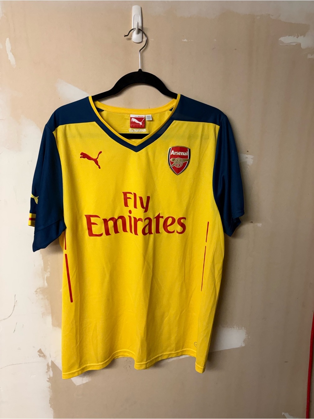 Arsenal 2014/15 Away Shirt – Puma – Men's Large